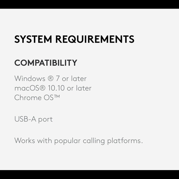 🚨NIB🚨 LOGITECH C505e HD 720p WEBCAM - Picture 13 of 15